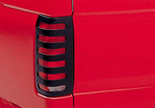 Lund Black Paintable Slotted Tail Light Covers 02-06 Dodge Ram